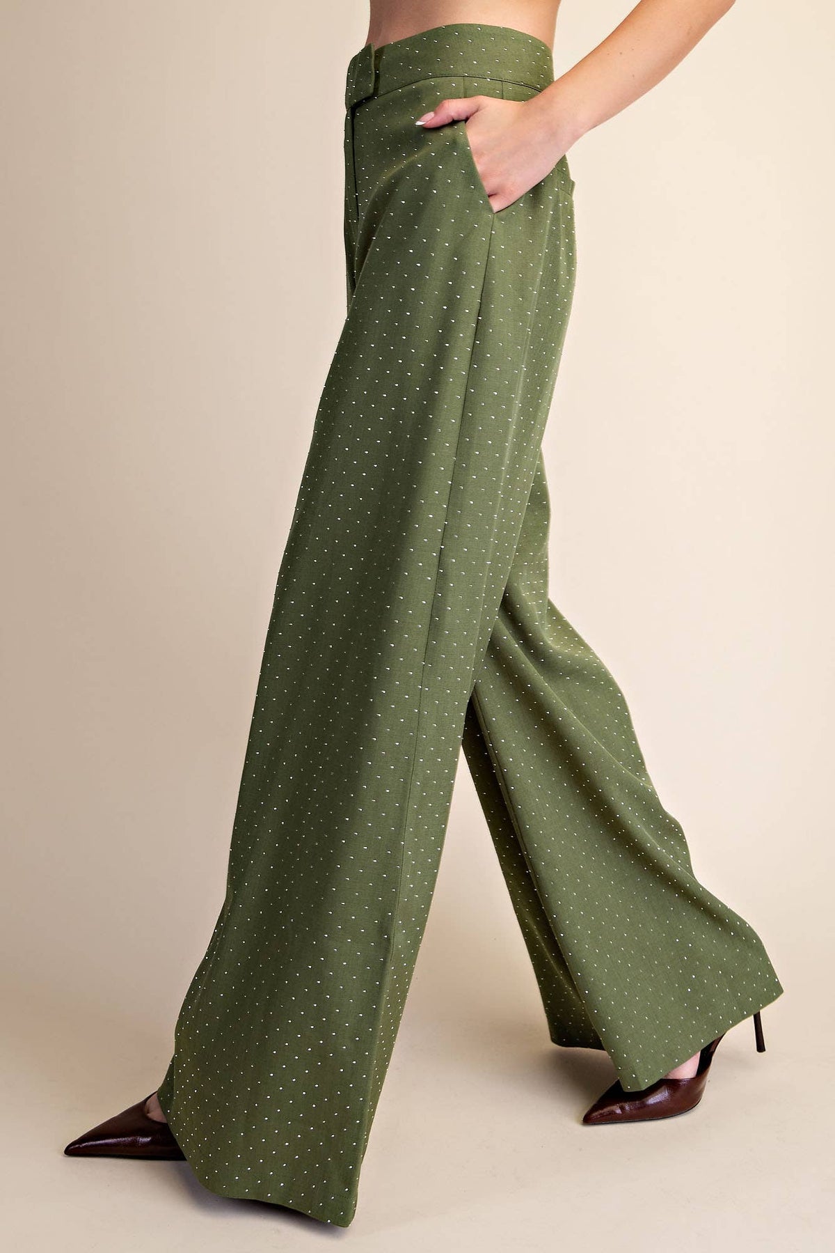 All That Glitters Wide-Leg Pants
