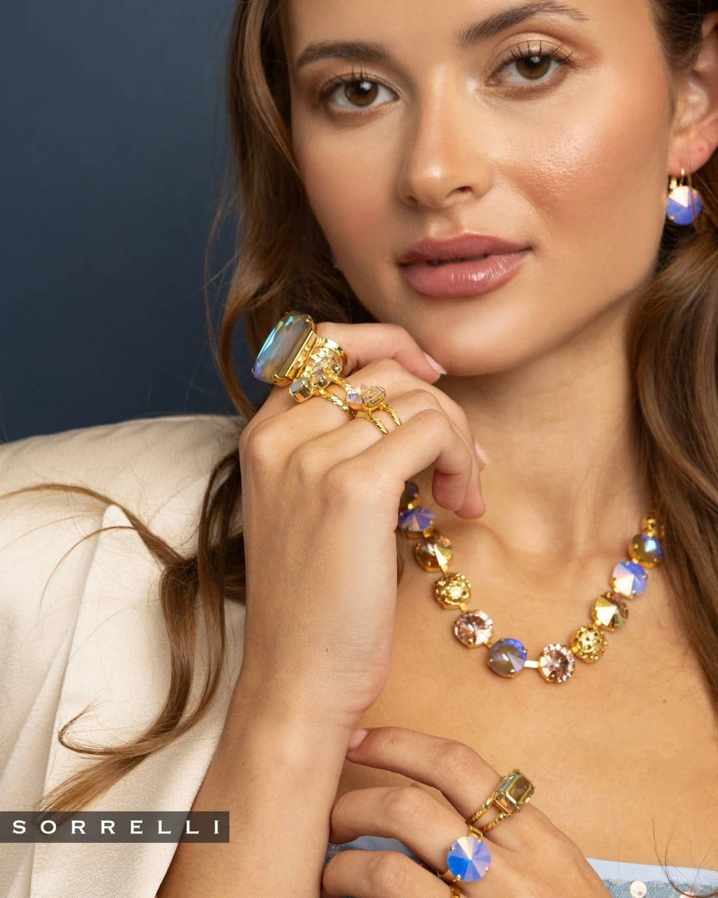 SORRELLI Viretta Adjustable Cocktail Ring
