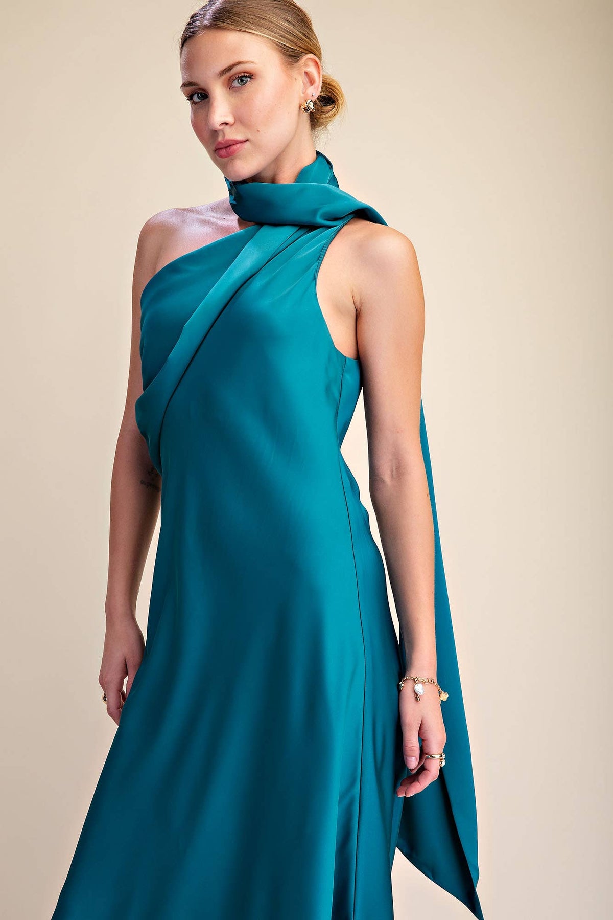 Shoulder the Spotlight Dress