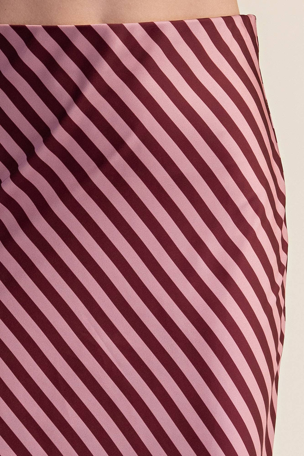 The Social Stripe Midi Skirt