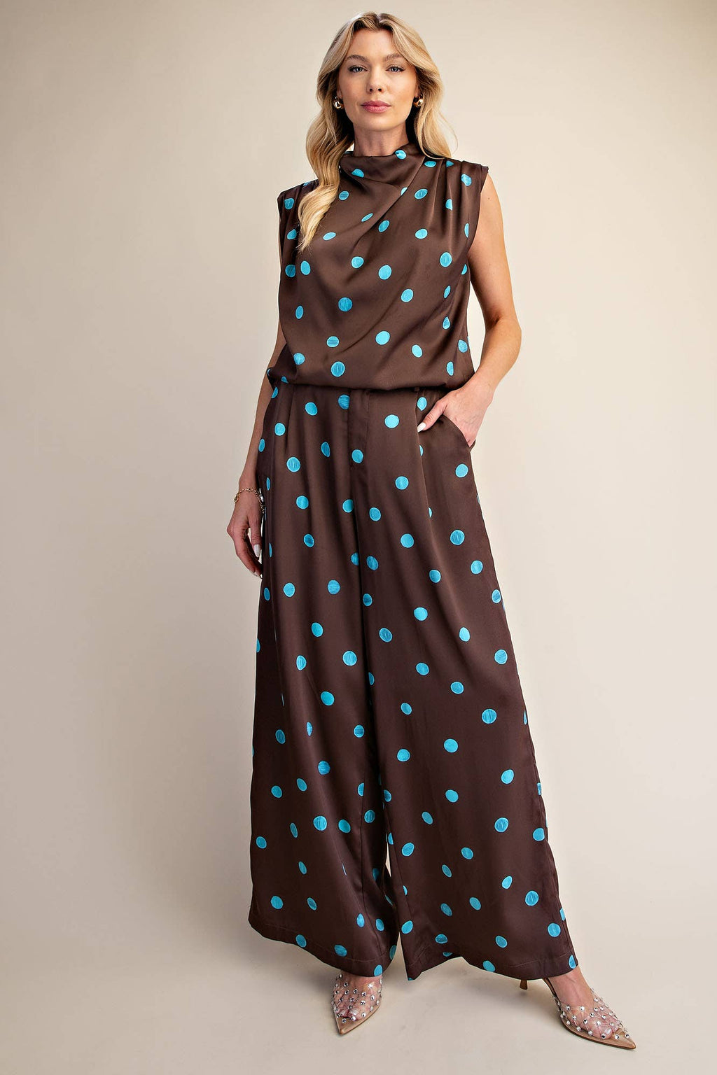 On the Dot High Waist Pants