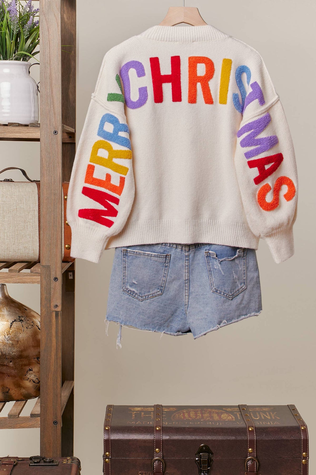 The Holiday Headlines Sweater