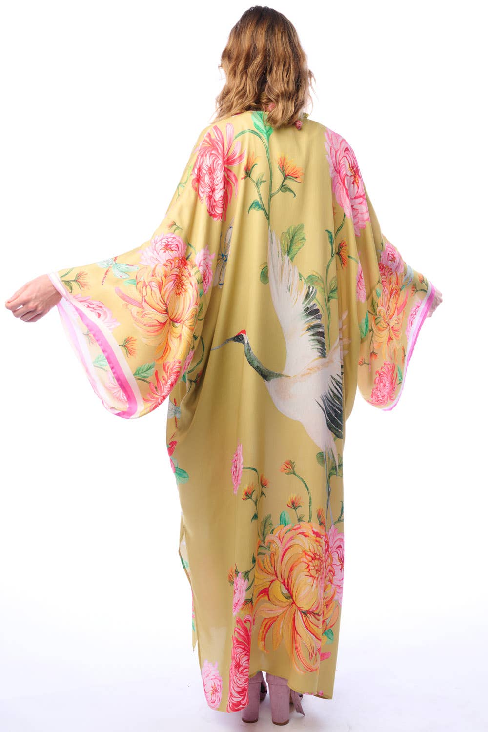 Aratta - The Legend Of The Crane Maxi Kimono