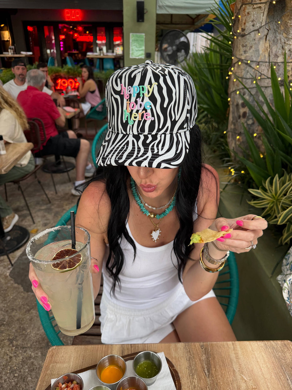 Happy To Be Here Trucker Hat