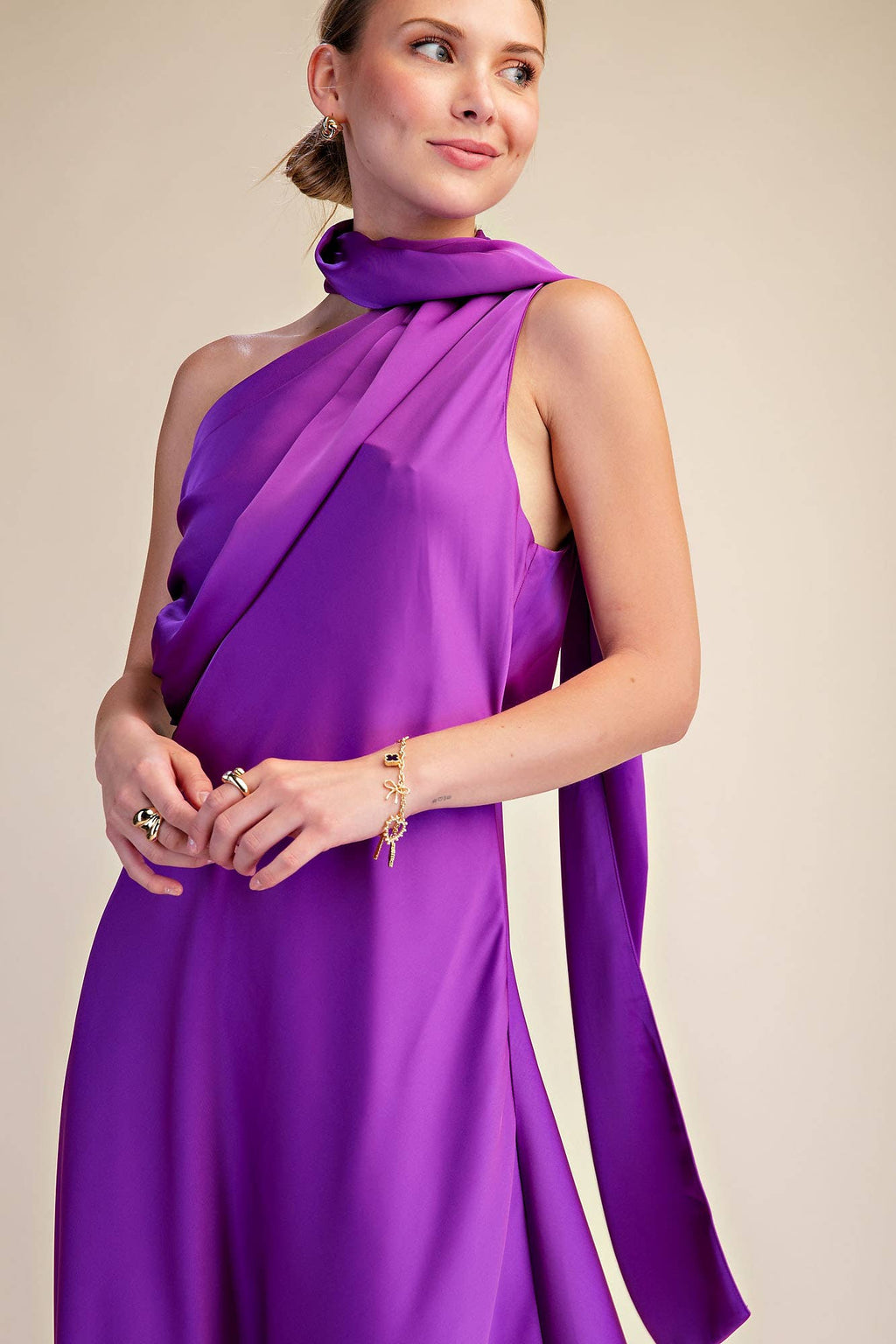 Shoulder the Spotlight Dress